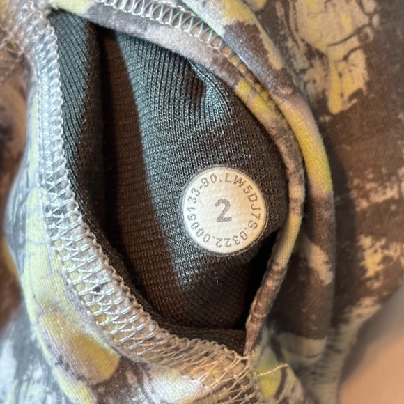 Lululemon Wunder Train High-Rise Tight Leggings 28" Cinder Grain Smoked Spruce - Picture 6 of 6